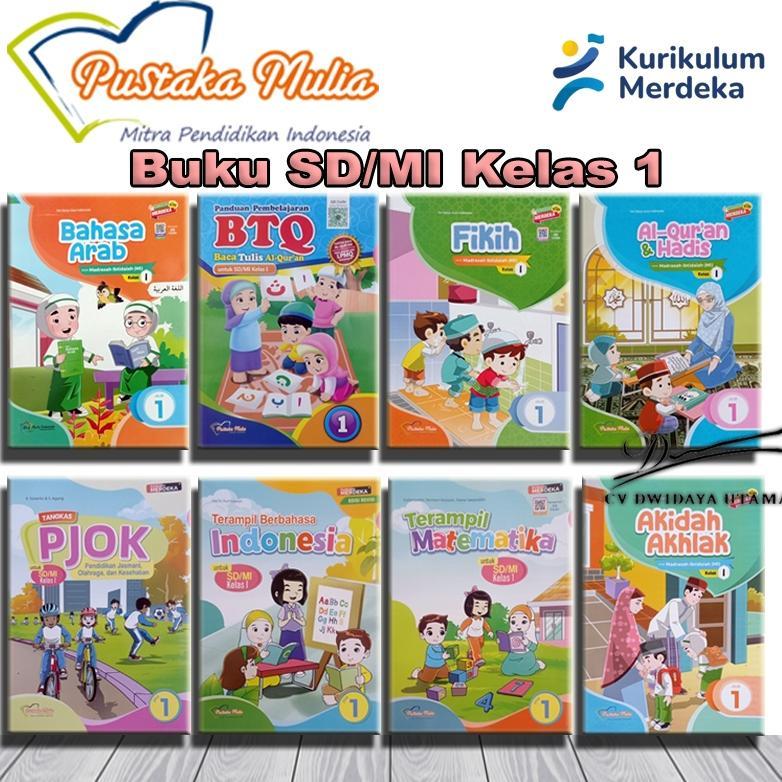 Buku Pustaka Mulia SD/MI Kelas 1 - Kurikulum Merdeka