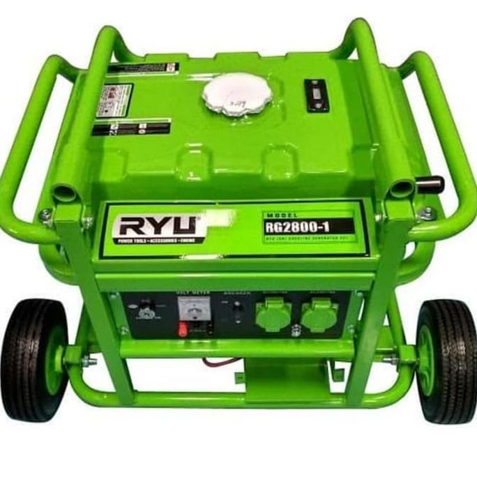 Terlaris Genset Ryu 2800-1 Generator Bensin Rg2800 Ryu Rg 2800
