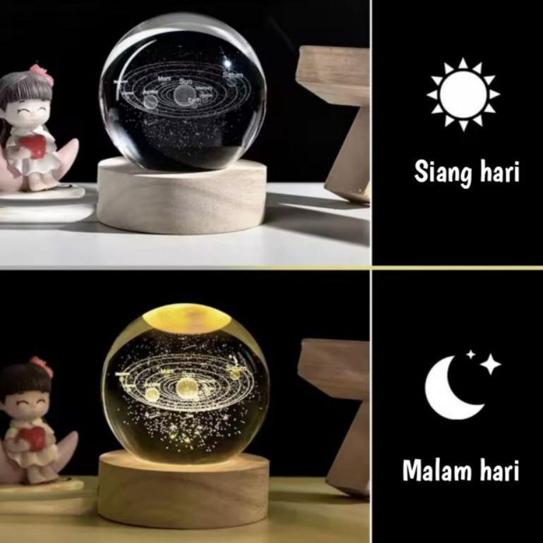 HOT Lampu Buat Kamar Tidur Lampu Hias 3D LED Lampu Hias Kamar Tidur Hadiah Spesial