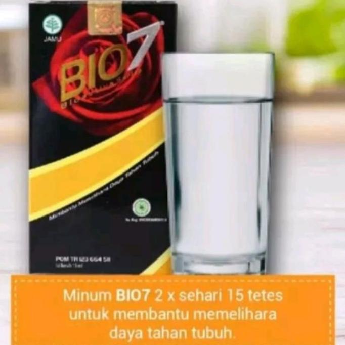 TERMURAH - Jamu Tetes Herbal Bio7 Bio 7 Hipertensi Maag Akut Diabetes Kolesterol