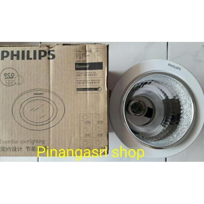 Downlight Philips 4" 4inch White 4" PUTIH 66664 Recessed Light