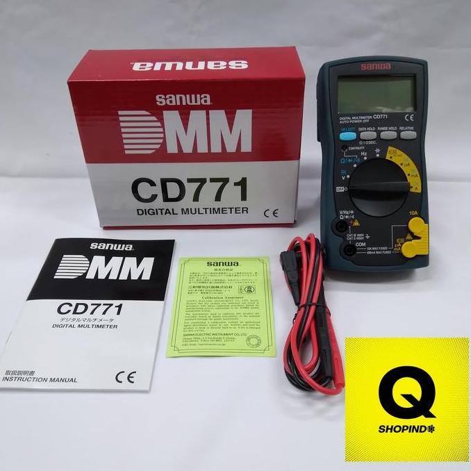 SANWA CD771 Multimeter Multitester Avometer Digital
