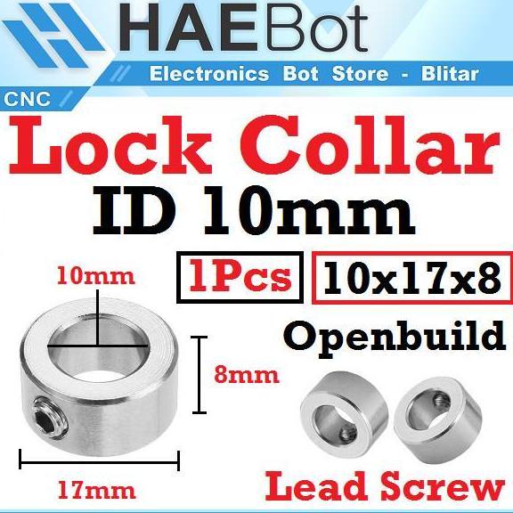 [HAEBOt] Shaft Lock Collar LockCollar T10 Lead Screw 10mm CNC Ring