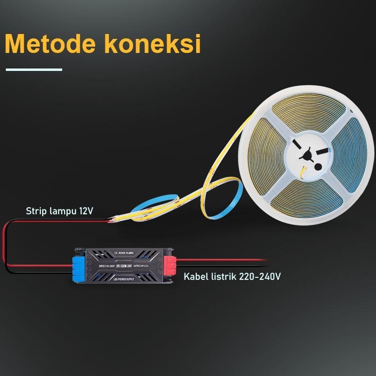 HOT SALE LED STRIP COB 24V 10 Meter 320 LED 12 WATT PER METER 3000K/4000K/6000K