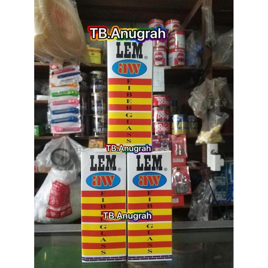 Ready stock Lem fiber glass lem fiberglass lem super lem PVC lem tengki lem aw lem