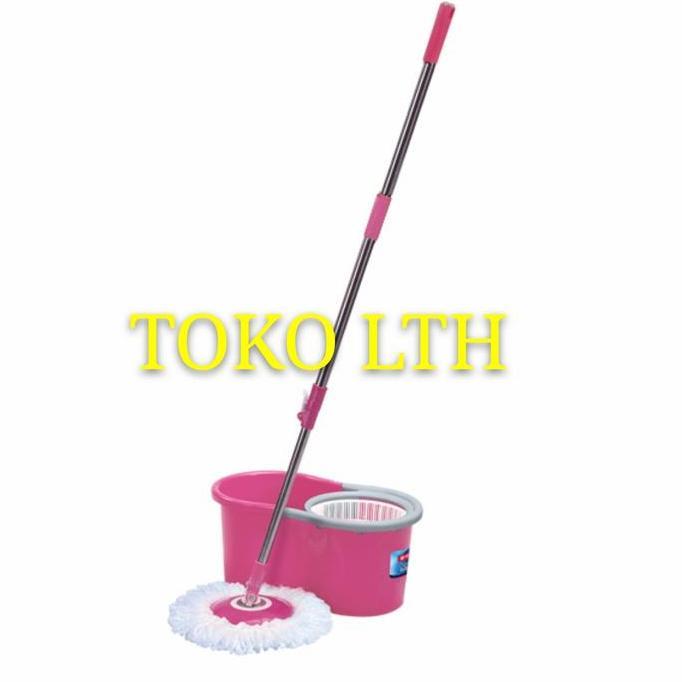SUPER MOP/ALAT PEL EMBER - LIVINA SPIN MOP (STANDARD)-LION STAR BM-45