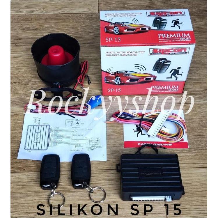 Alarm mobil Merek Silicon type SP 880