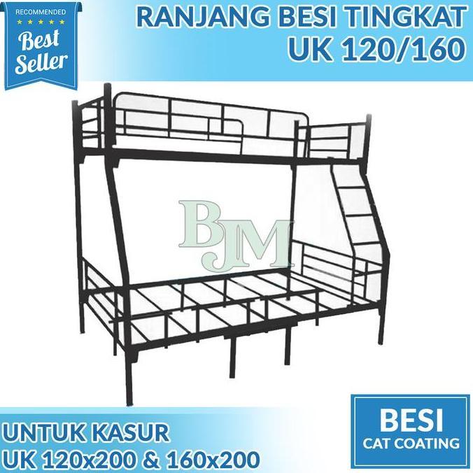 // RANJANG SUSUN / RANJANG TINGKAT / RANJANG BESI UK 160/120 *