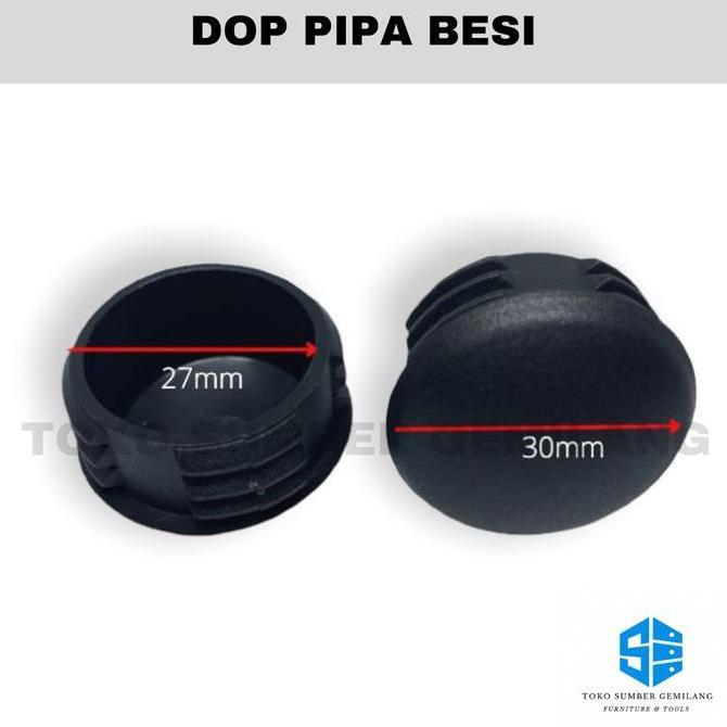 FYP DOP PIPA BESI / DOP PIPA / ALAS KAKI KURSI / KAKI MEJA/ DOP 1 1/4 INCH ''