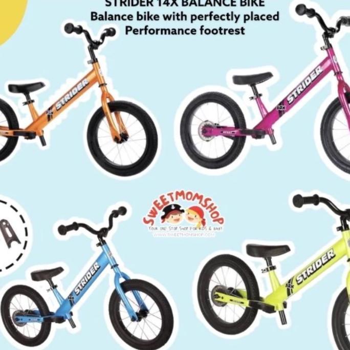 MVRV STRIDER BIKE 14X SPORT + PEDAL KIT-BALANCE BIKE