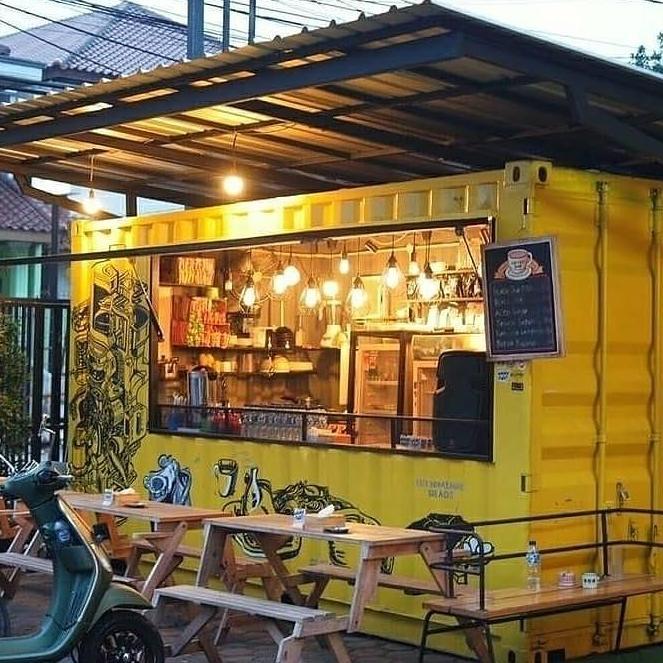 Terlaris Booth Kontainer Custom Design Kedai #143