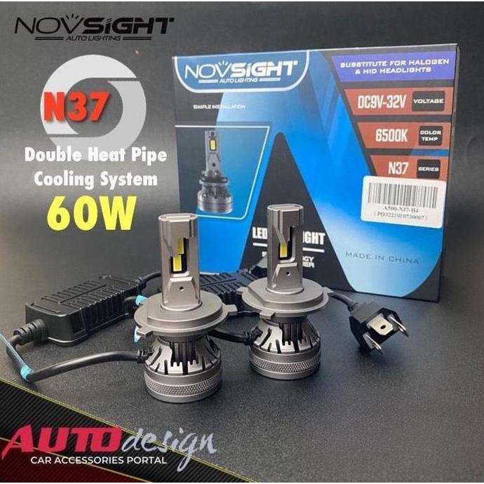 EREINO LAMPU LED MOBIL NOVSIGHT A500-N37 6500K SUPER BRIGHT