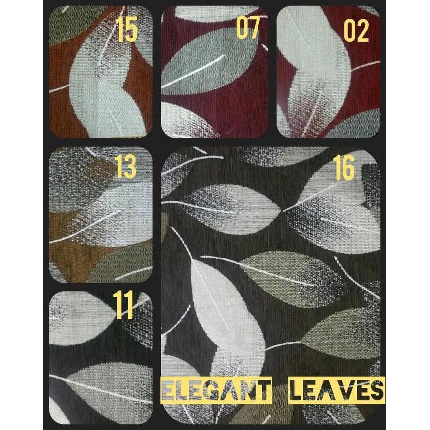 IROSAKA KAIN SOFA / KURSI REGATTA MOTIF DAUN - ELEGANT LEAVES