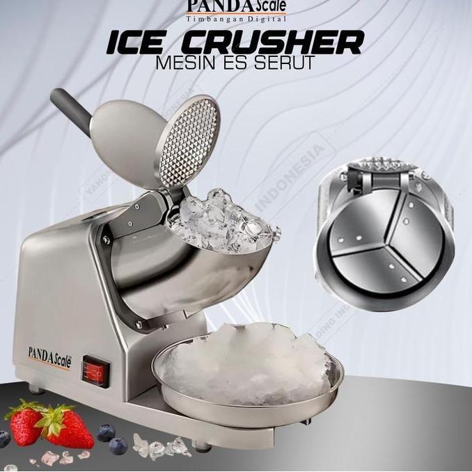 LOMARASHOP Ice Smashing Machine Mesin Serut Es Batu Penghalus Es Listrik