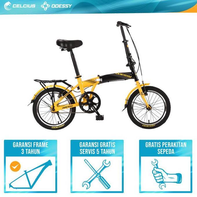 Terlaris Sepeda Lipat 20" Odessy 72