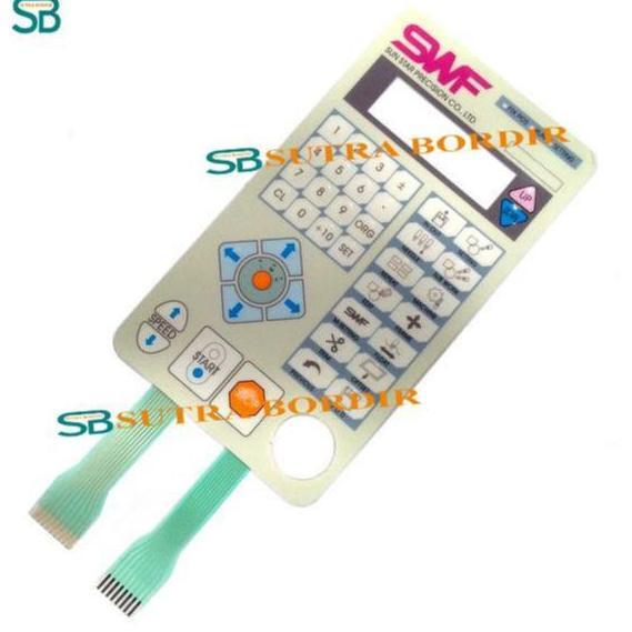 TERMURAH - keypad swf sunstar embroidery keypad SWF tombol swf sunstar keyboard swf mesin bordir kom