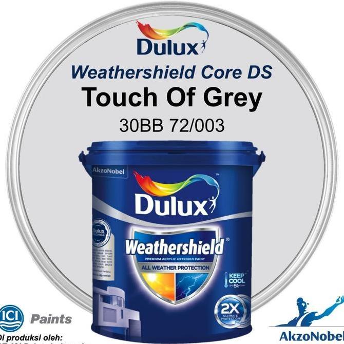 CAT DULUX WEATHERSHIELD 20 LT - TOUCH OF GREY 3072/003