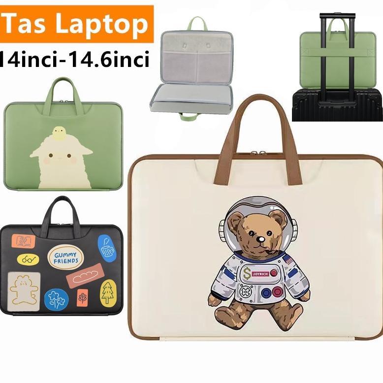 Tas Laptop 14 inch For Macbook 14 14.2 14.6inch Cover 11 12 13 inci Jinjing Leptop Tas Case Bag For 