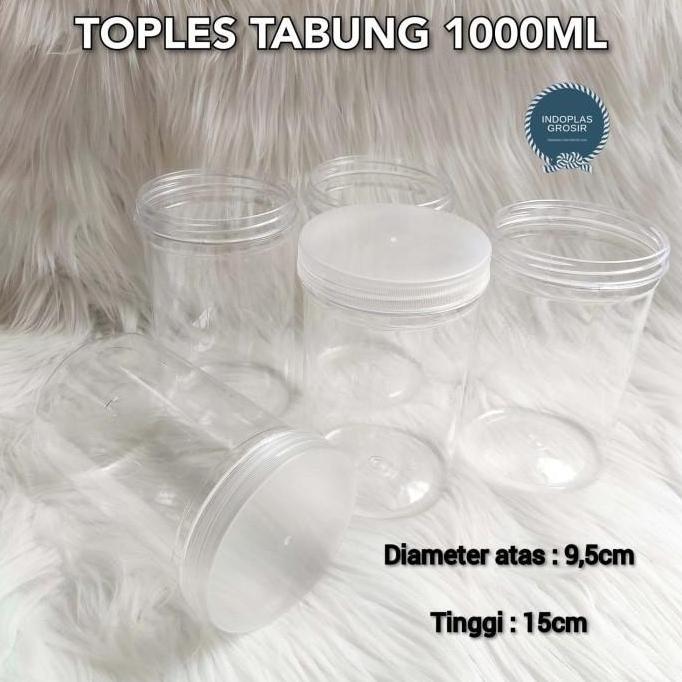 TOPLES 1000 ML / TOPLES PLASTIK 1000 ML / TOPLES TABUNG 1000ML