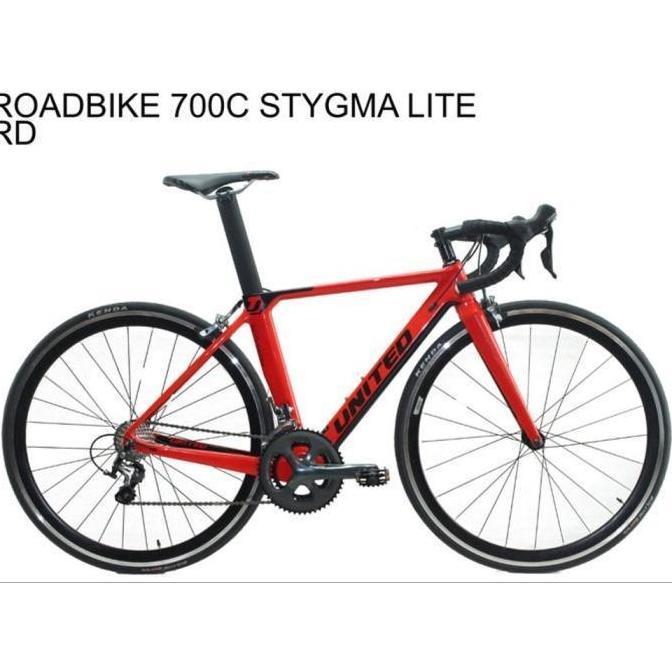 Terlaris {Promo Sale} Big Promo Sepeda Balap Roadbike 700C United Stygma Lite Carbon