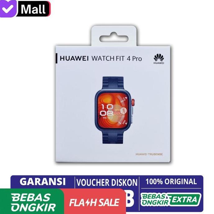 al_kobafi - huawei watch fit 4 | fit 4 pro garansi resmi - gps - sports tracking - ekg waterproof