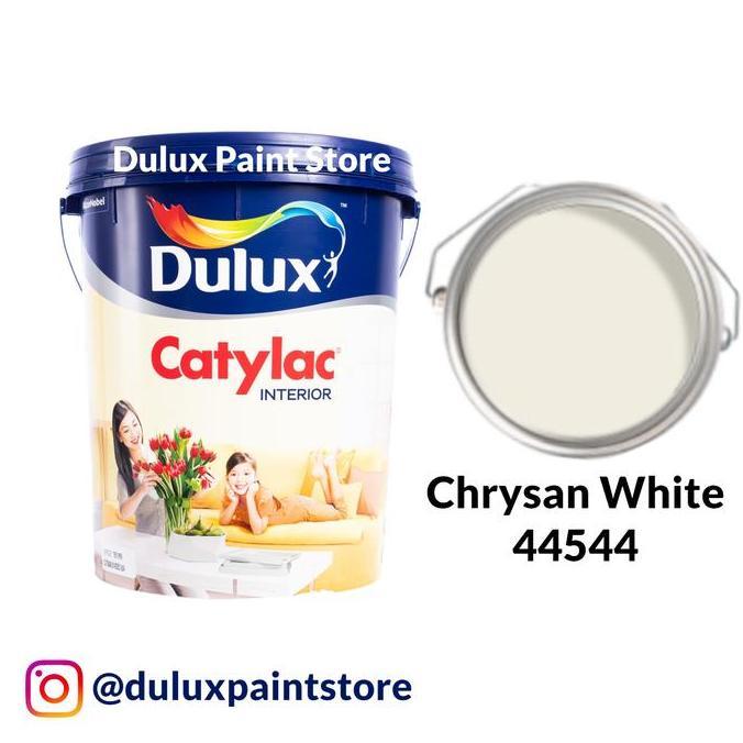 Dulux Catylac Interior Chrysan White Rm 25 KG Pail Tinting