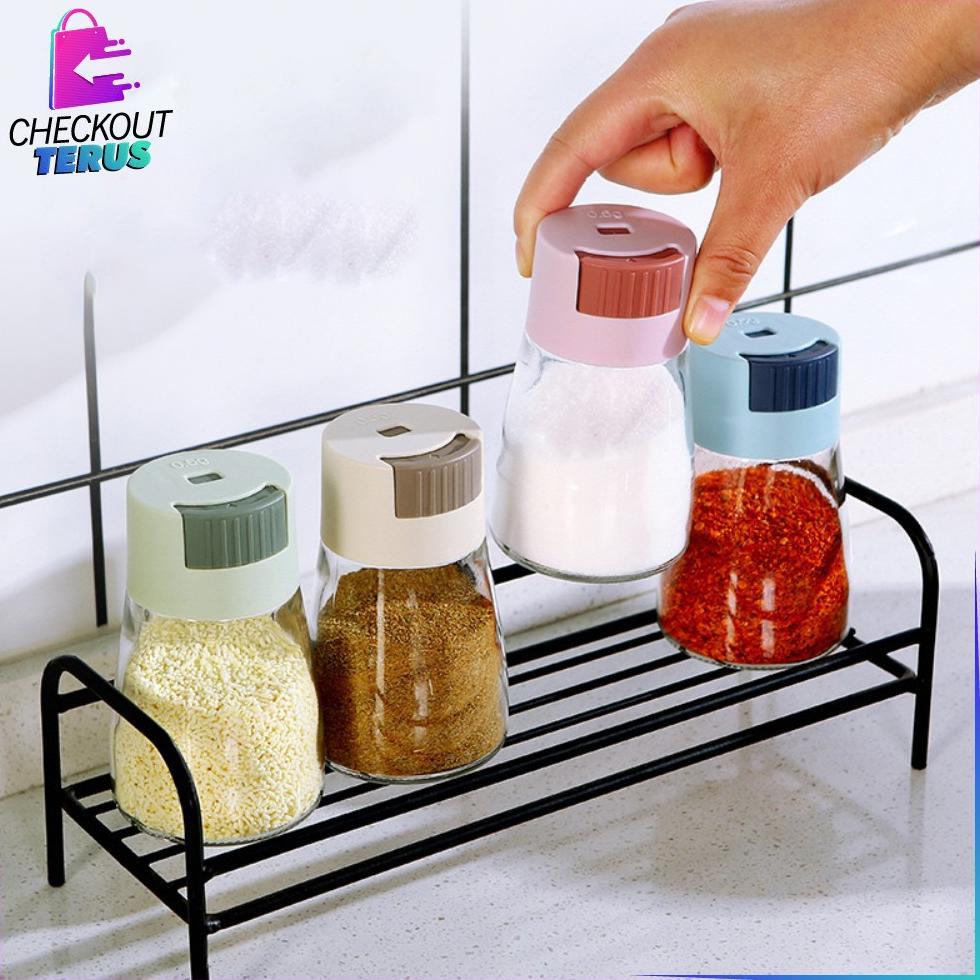 TERBARU CT C578 TOPLES BUMBU TABUR MASAK MINI BOTOL BUMBU DAPUR GARAM GULA TEMPAT BUMBU DAPUR BOTOL 