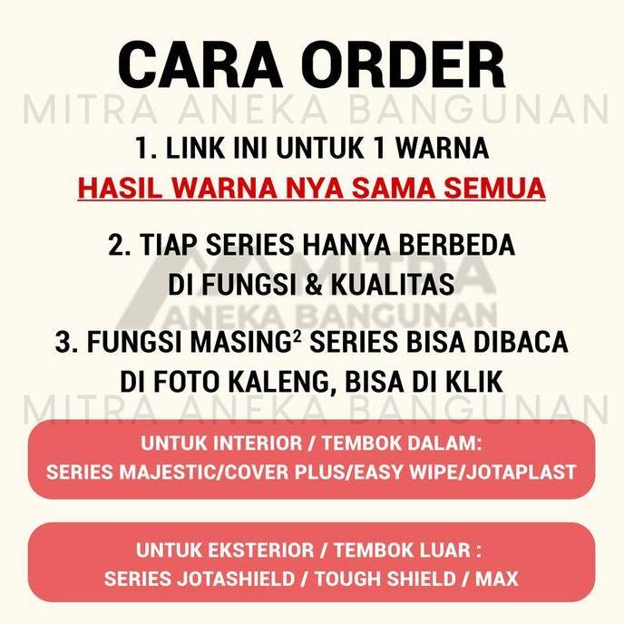 CAT TEMBOK JOTUN INTERIOR EKSTERIOR WARNA CLASSIC GREEN 6243 / HIJAU