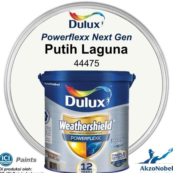 DULUX WEATHERSHIELD POWERFLEXX 20 LT - PUTIH LAGUNA 44475