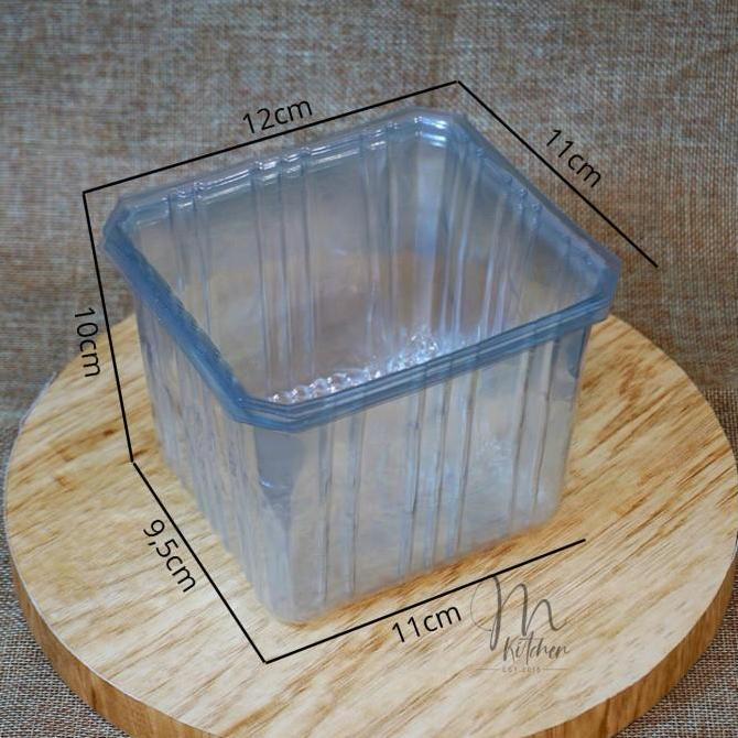 Mika Roti Tawar Kecil (100pcs) Wadah Roti Mika Roti