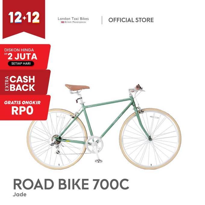 Terlaris Sepeda London Taxi Road Bike 700C - Jade