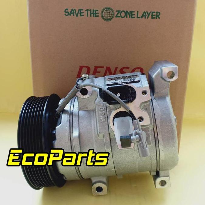 Promo Kompresor Compressor AC Innova Bensin Double Blower DENSO ASLI Lengkap Diskon