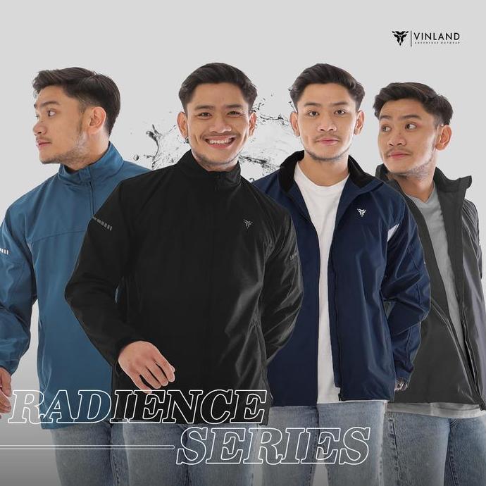 Jaket Motor Harian Simple Radiance | VINLAND Anti Air