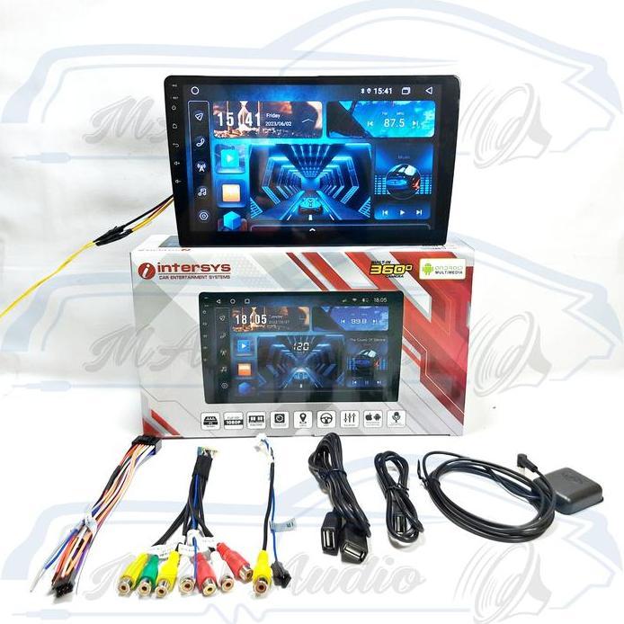 Head Unit Android Intersys 9 Inch Oem Honda HRV + soket PNP