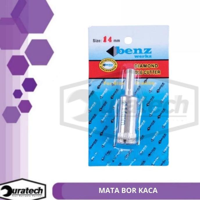 Benz Werkz Mata Bor Kaca 25mm Diamond Hole Cutter Mata Intan Bor Kaca Cocok untuk Keramik dan Kaca P