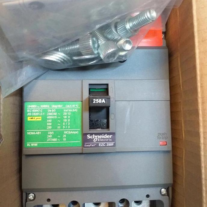 Ready Mccb 3 phase 250a schneider