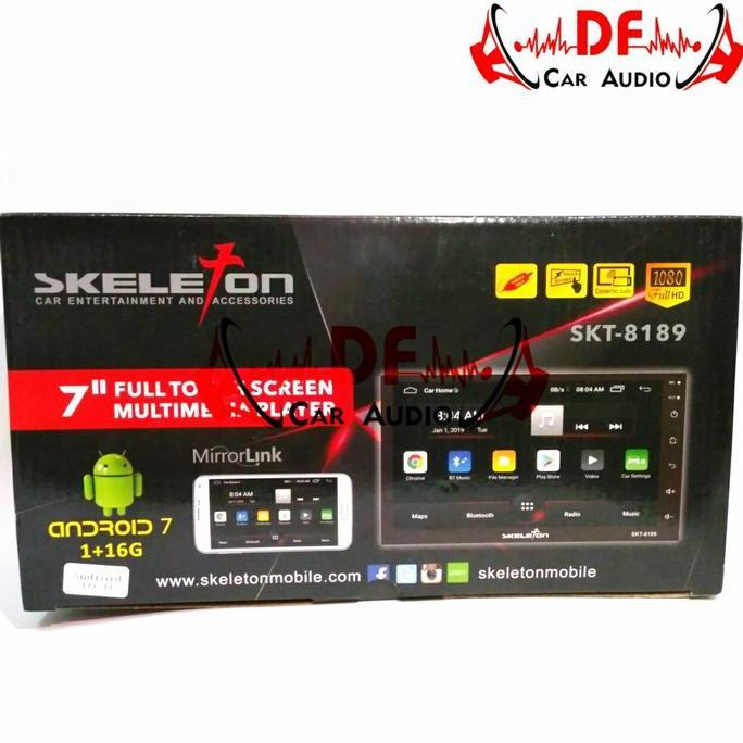 Headunit Android Skeleton 7inch SKT-8189 Universal Android 7inch