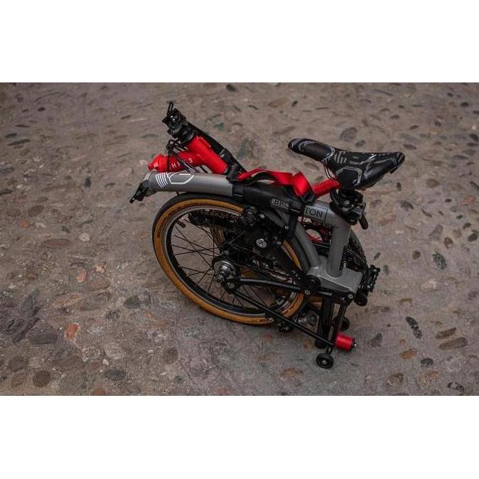 Aksesoris Carry Handle, Kompatibel untuk sepeda CHPT3 Brompton Club