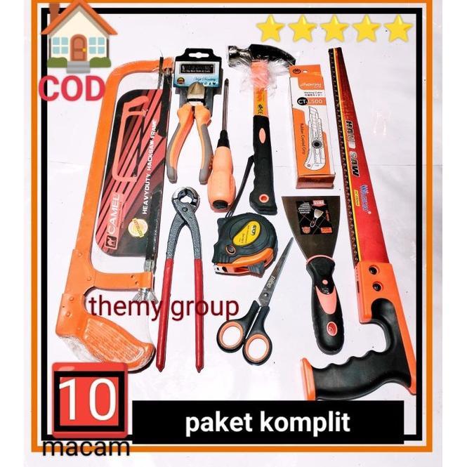 FREE ONGKIR PROMO... PAKET HEMAT PERALATAN TUKANG BESI KEKINIAN../ PAKET TERLARIS ALAT TUKANG BESI/G