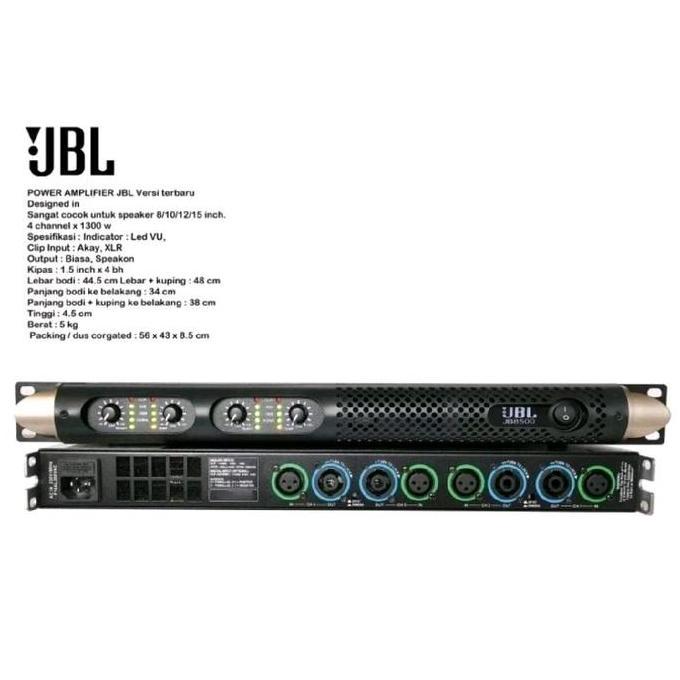 JBL KS 4500  4 CH Power Amplifier 4x850 watt