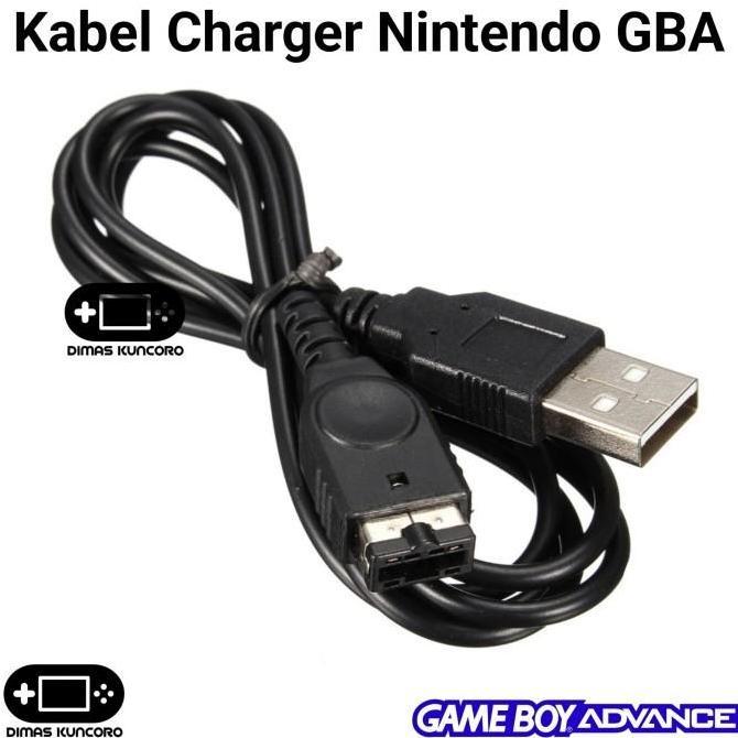 Kabel Charger Nintendo GBA charging usb nintendo gameboy advance gba  sp pvp p2p pxp