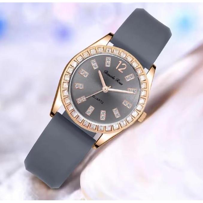 DS217 - Jam Tangan Wanita GC Mutiara Premium Tali Rubber - Model Terbaru - - Watches