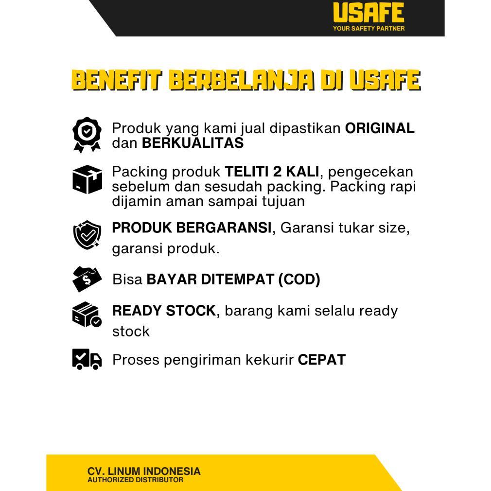 FREE ONGKIR SEPATU SAFETY JOGGER ECOFITZ BLACK HITAM DAUR ULANG