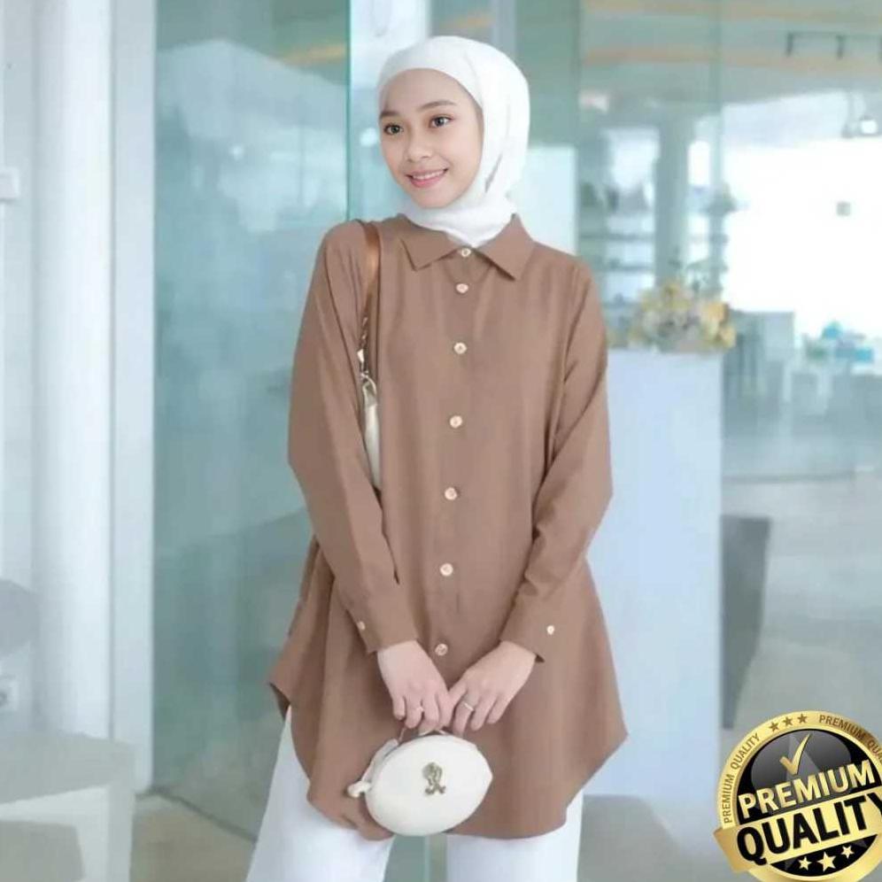 Terbaru Moela Tunik Rayon Premium M L Xl Xxl 4L 5L Ld 110 -140 Atasan Wanita Tunik Terbaru 2025