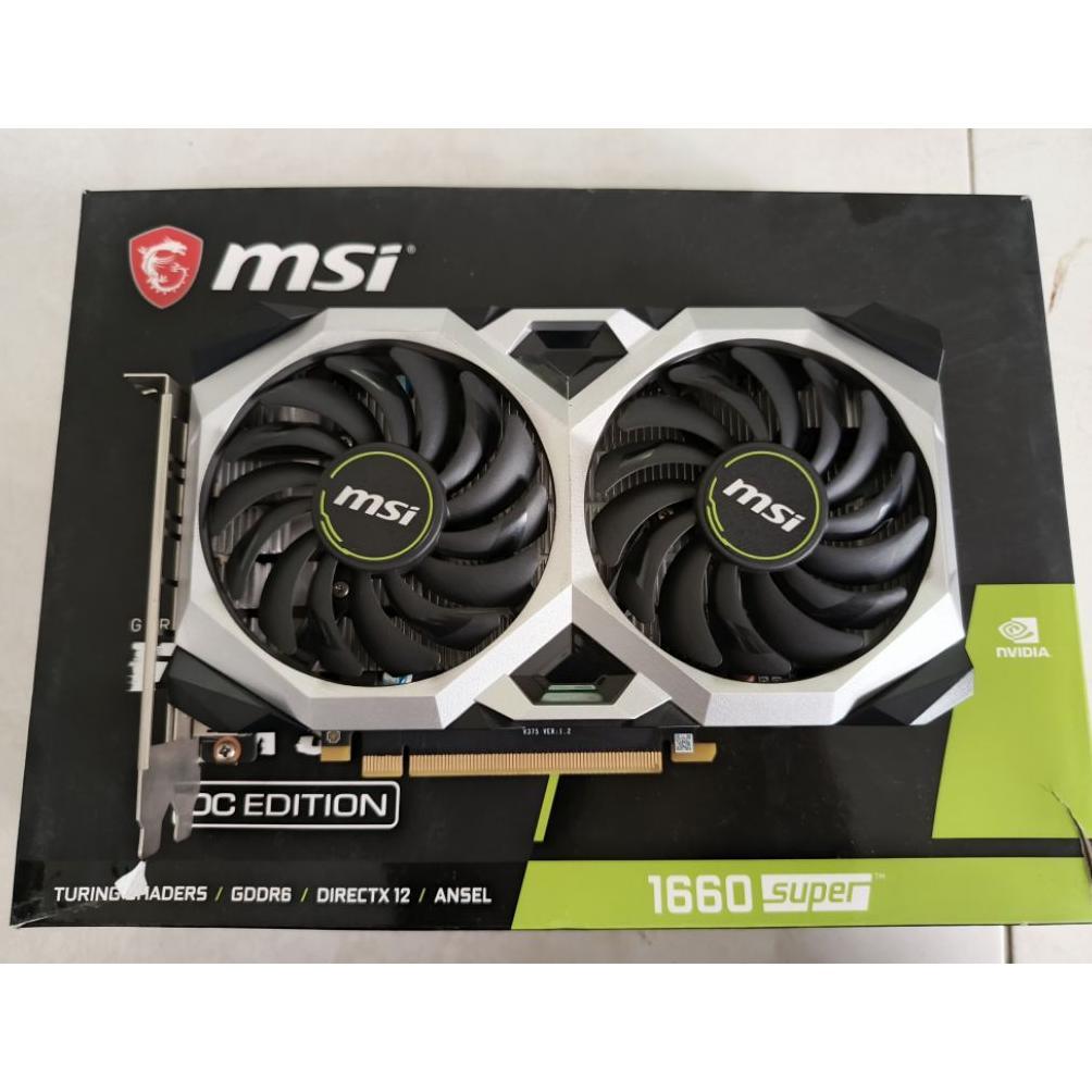 MSI VENTUS GTX 1660 SUPER 6 GB DDR6 terlaris