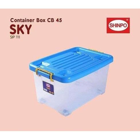 * BOX SHINPO CB-45 / CONTAINER BOX SKY PLASTIK CB 45 SIP 111 //