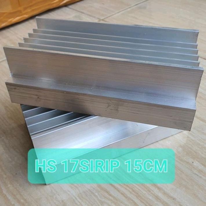 Heatsink Pendingin Transistor 2U 15cm Tebal terlaris