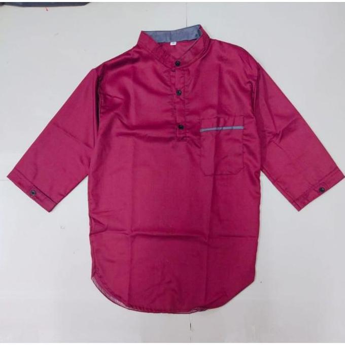 baju Koko anak laki laki / baju muslim anak laki laki 8-14 tahun Best Seller