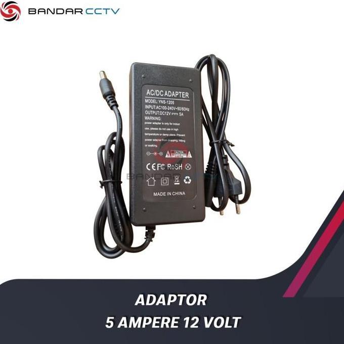 Adaptor 5 Ampere 12 Volt 5A 12V