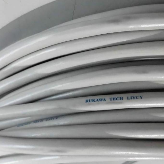 Kabel Screen 4x0.75 mm Abu-abu Screen 4 x 0.75 mm Grey Rukawa